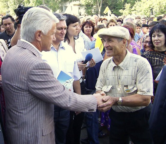 Відбувся робочий візит лідера Народної Партії Володимира Литвина до Миколаївської області