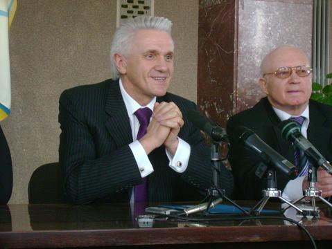 Візит Володимира Литвина до Черкас