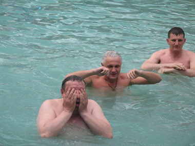 На Троицу Владимир Литвин побывал в Почаевской лавре