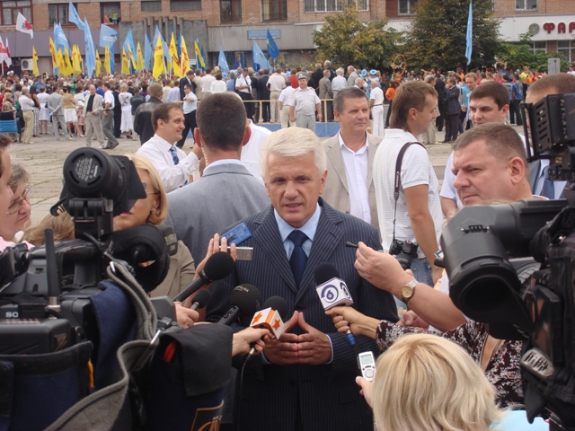 Відбувся робочий візит лідера Народної Партії Володимира Литвина до Донецької області