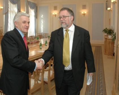 Володимир Литвин зустрівся з головою парламенту Чеської Республіки