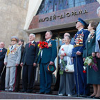 Зустріч В.М. Литвина з ветеранами Великої Вітчизняної війни та Героями Радянського Союзу