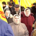 Протест киян проти політики мера Київа Л.М. Черновецького 26.02.2009 року