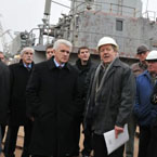 Триває візит Володимира Литвина на Миколаївщину