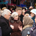 Володимир Литвин розпочав робочий візит до Хмельницької області