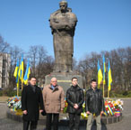 На Закарпатті вшанували світлу пам'ять Кобзаря